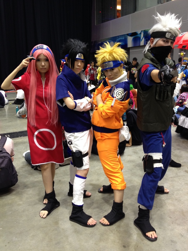 Team Seven from Naruto